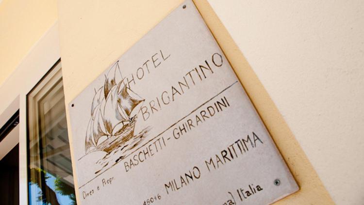 Hotel Brigantino 밀라노마리티마 외부 사진